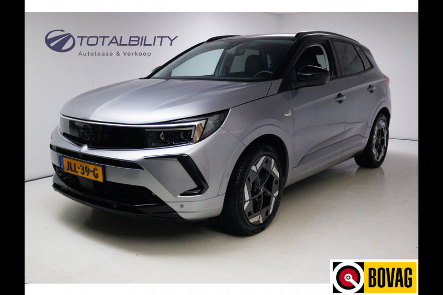 Opel Grandland 1.6 Turbo Plug-In Hybrid 4x4 GSe 300 PK automaat | Stoel- Stuur en voorruitverw. | Adap. Cruise | 360 Camera | Navigatie, 4x4, Leer/Alcantara