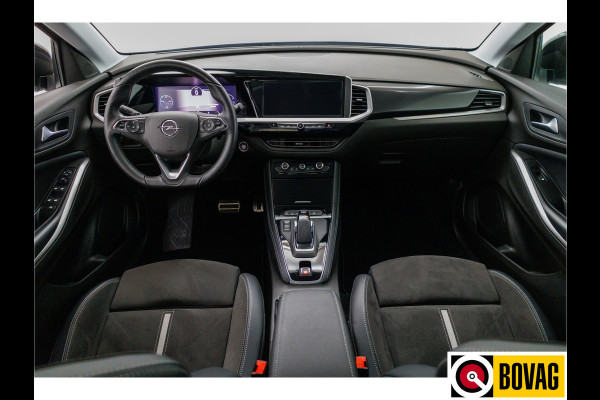 Opel Grandland 1.6 Turbo Plug-In Hybrid 4x4 GSe 300 PK automaat | Stoel- Stuur en voorruitverw. | Adap. Cruise | 360 Camera | Navigatie, 4x4, Leer/Alcantara