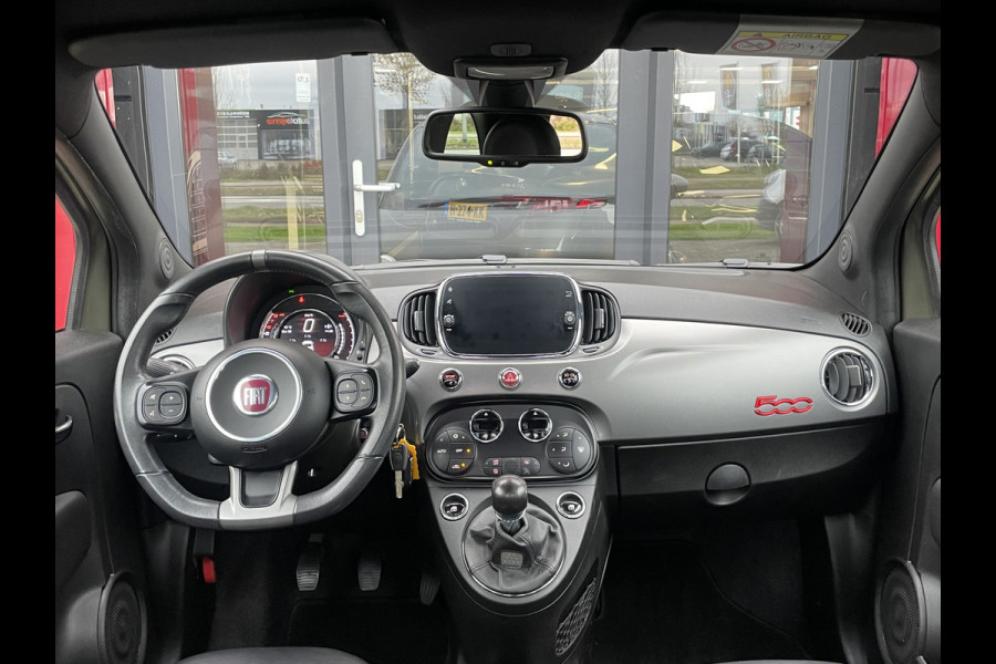 Fiat 500 TwinAir Turbo Sport 105 PK | Lederen bekleding | Navigatie Verde Military