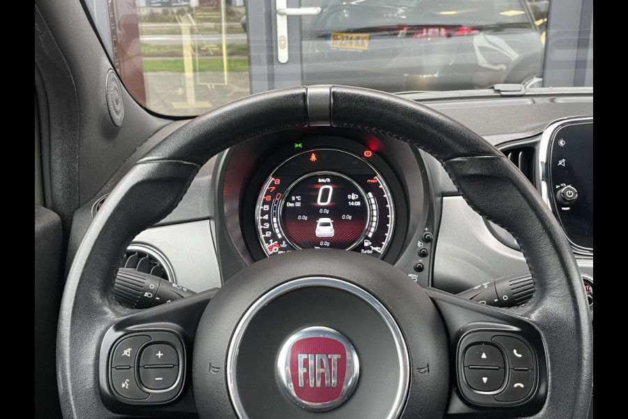 Fiat 500 TwinAir Turbo Sport 105 PK | Lederen bekleding | Navigatie Verde Military