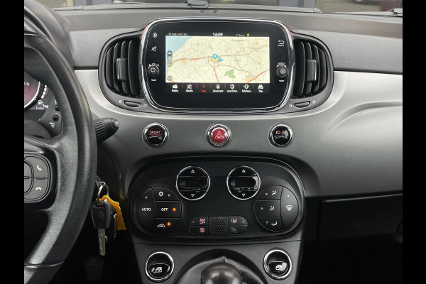 Fiat 500 TwinAir Turbo Sport 105 PK | Lederen bekleding | Navigatie Verde Military