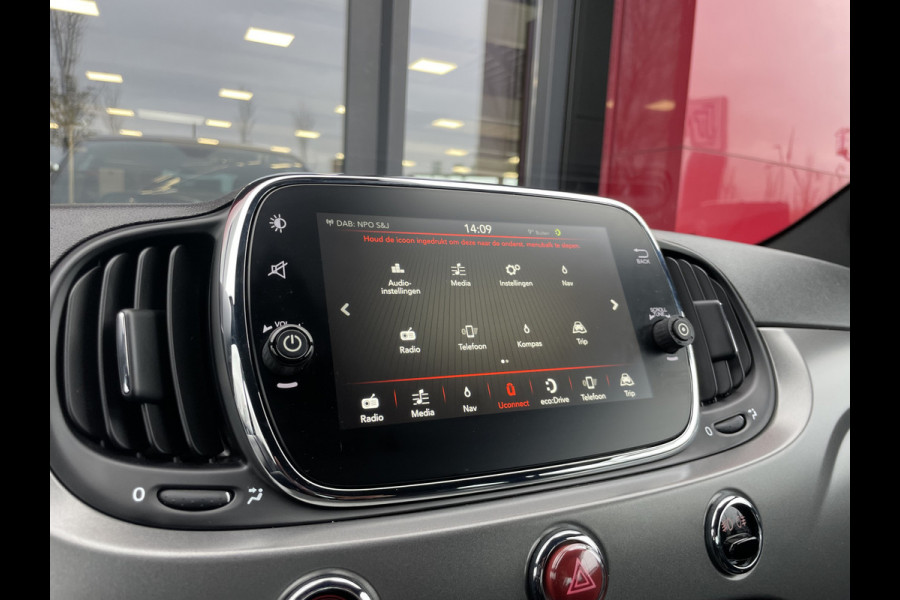 Fiat 500 TwinAir Turbo Sport 105 PK | Lederen bekleding | Navigatie Verde Military