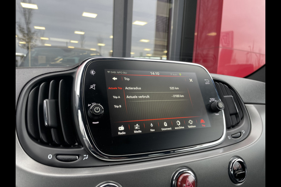 Fiat 500 TwinAir Turbo Sport 105 PK | Lederen bekleding | Navigatie Verde Military