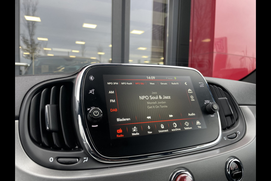 Fiat 500 TwinAir Turbo Sport 105 PK | Lederen bekleding | Navigatie Verde Military