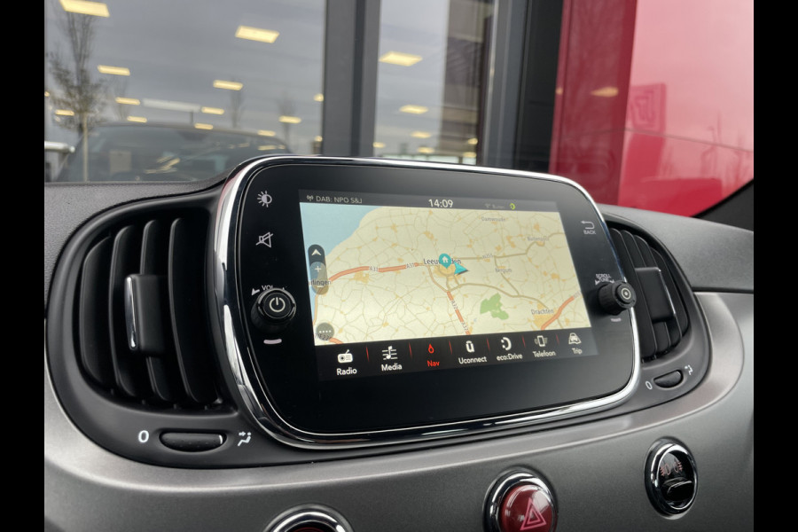 Fiat 500 TwinAir Turbo Sport 105 PK | Lederen bekleding | Navigatie Verde Military