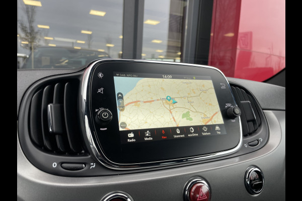 Fiat 500 TwinAir Turbo Sport 105 PK | Lederen bekleding | Navigatie Verde Military