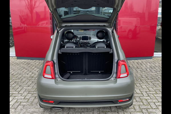 Fiat 500 TwinAir Turbo Sport 105 PK | Lederen bekleding | Navigatie Verde Military