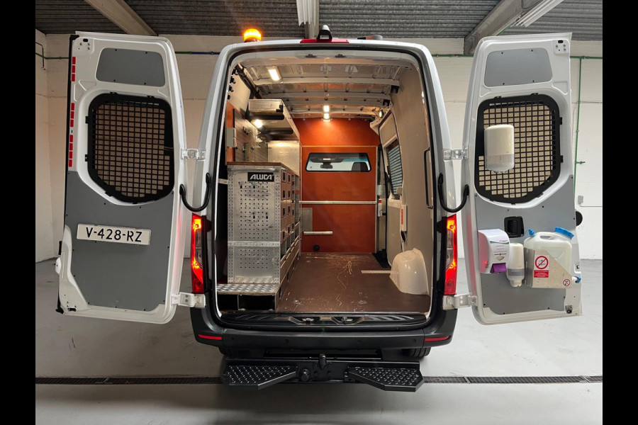 Mercedes-Benz Sprinter Automaat Servicewagen 314 2.2 CDI 140PK L2H2 euro6 BOTT, Victron V230, Standkachel Trekhaak RIJKLAARPRIJS