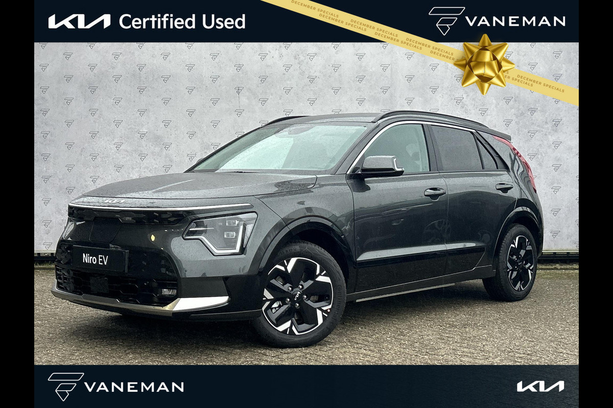 Kia Niro EV Edition Advanced 64.8 kWh Automaat | Stoel & Stuurverwarming | Leder | Kanteldak | Camera | Cruise |