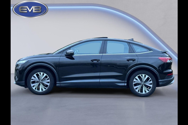 Audi Q4 Sportback e-tron 35 Launch edition Advanced Plus 55 kWh, SOH 92%, panoramadak, leder, trekhaak, stoelverwarming