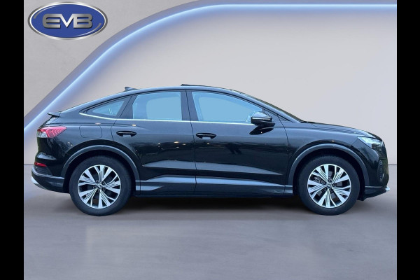 Audi Q4 Sportback e-tron 35 Launch edition Advanced Plus 55 kWh, SOH 92%, panoramadak, leder, trekhaak, stoelverwarming