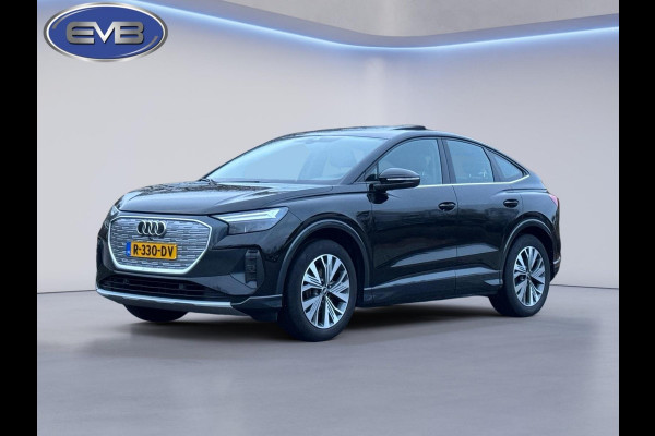 Audi Q4 Sportback e-tron 35 Launch edition Advanced Plus 55 kWh, SOH 92%, panoramadak, leder, trekhaak, stoelverwarming