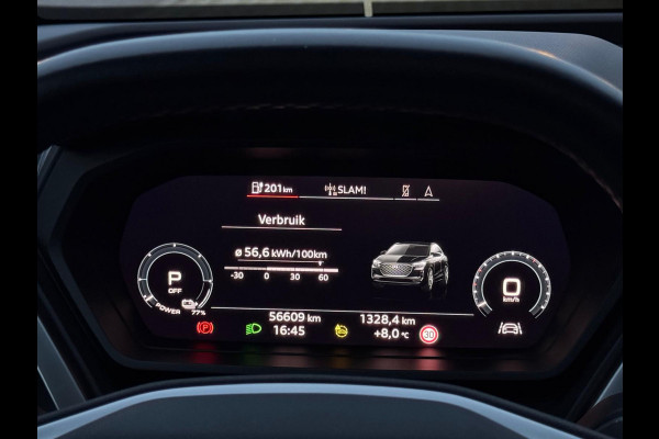 Audi Q4 Sportback e-tron 35 Launch edition Advanced Plus 55 kWh, SOH 92%, panoramadak, leder, trekhaak, stoelverwarming