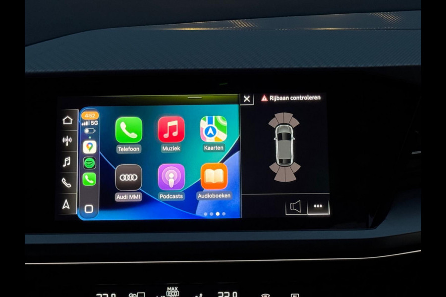 Audi Q4 Sportback e-tron 35 Launch edition Advanced Plus 55 kWh, SOH 92%, panoramadak, leder, trekhaak, stoelverwarming