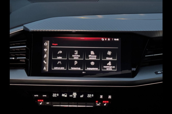 Audi Q4 Sportback e-tron 35 Launch edition Advanced Plus 55 kWh, SOH 92%, panoramadak, leder, trekhaak, stoelverwarming