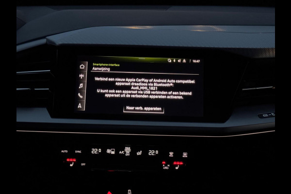 Audi Q4 Sportback e-tron 35 Launch edition Advanced Plus 55 kWh, SOH 92%, panoramadak, leder, trekhaak, stoelverwarming