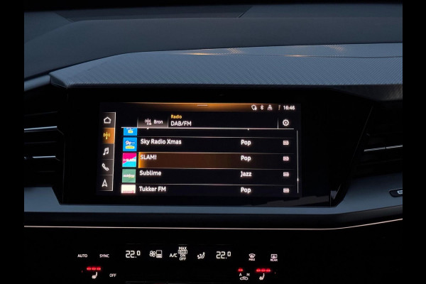 Audi Q4 Sportback e-tron 35 Launch edition Advanced Plus 55 kWh, SOH 92%, panoramadak, leder, trekhaak, stoelverwarming