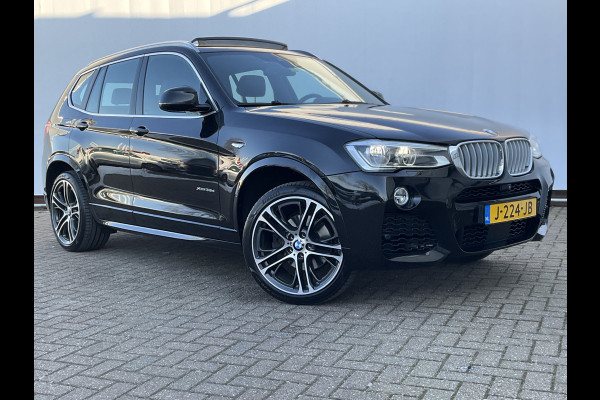 BMW X3 xDrive35D 313pk High Executive M-sport Pano.dak HUD Leder Led Memory VOL!
