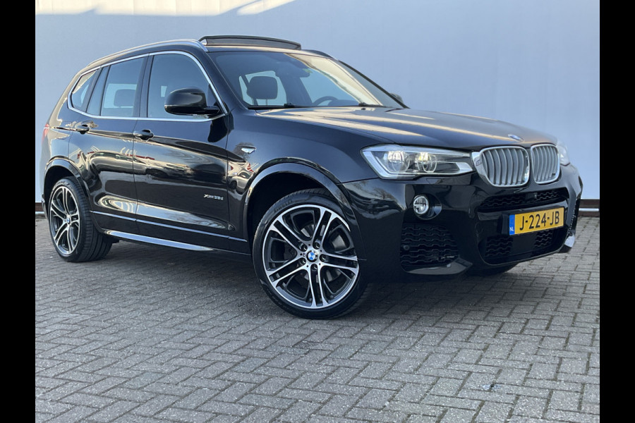 BMW X3 xDrive35D 313pk High Executive M-sport Pano.dak HUD Leder Led Memory VOL!
