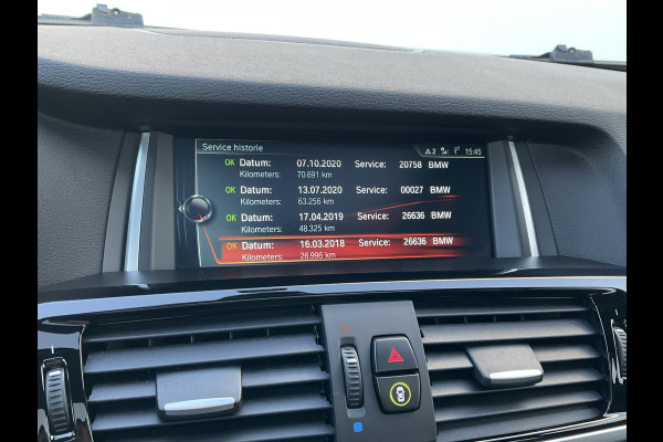 BMW X3 xDrive35D 313pk High Executive M-sport Pano.dak HUD Leder Led Memory VOL!