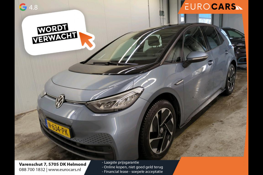 Volkswagen ID.3 Pro 58 kWh Airco ECC Navi Carplay PDC VA+ Camera Full LED Adaptive Cruise Control 18" LM Velgen Stoel/Stuurwielverwarming
