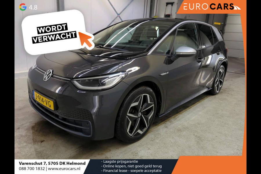 Volkswagen ID.3 First Plus 58 kWh Airco ECC Navi Carplay PDC VA+ Camera Adaptive Cruise Control 19" LM Velgen LED Matrix