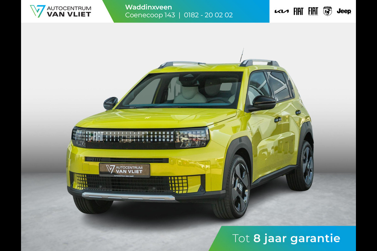 Fiat Grande Panda La Prima 11 kW 44 kWh | Uit voorraad leverbaar | Clima | Cruise | Camera | Apple Carplay | 17" | Navi | Winter Pack