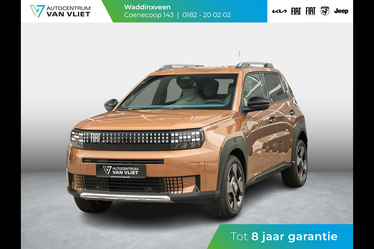 Fiat Grande Panda La Prima 44 kWh | Uit voorraad leverbaar | Clima | Cruise | Camera | Apple Carplay | 17" | Navi | Winter Pack