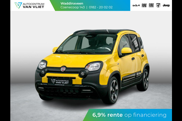 Fiat Panda Hybrid Pandina | Airco | Cruise | Priv Glass | Dakrails | 15" | PDC | Apple Carply | Bicolore