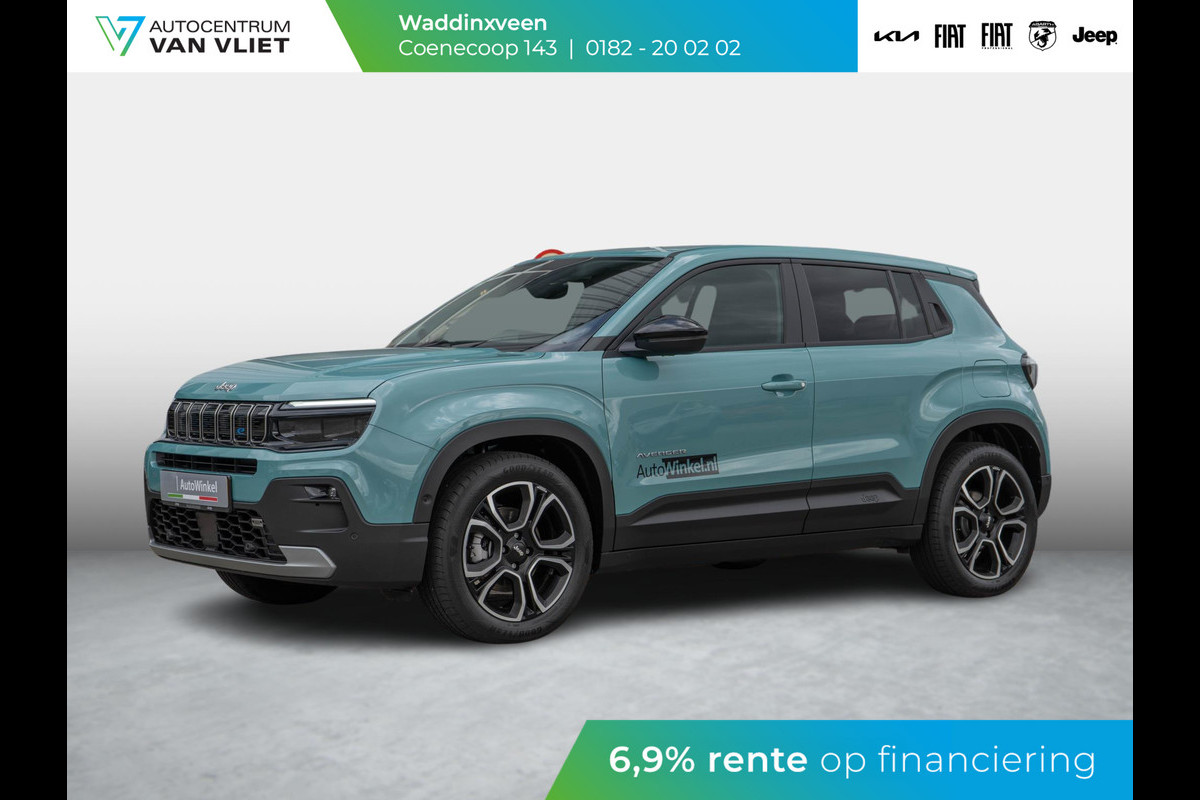 Jeep Avenger Altitude Business Pack 54 kWh | 17% Bijtelling | Clima | Camera | Apple Carplay | 17" | Navi | Keyless