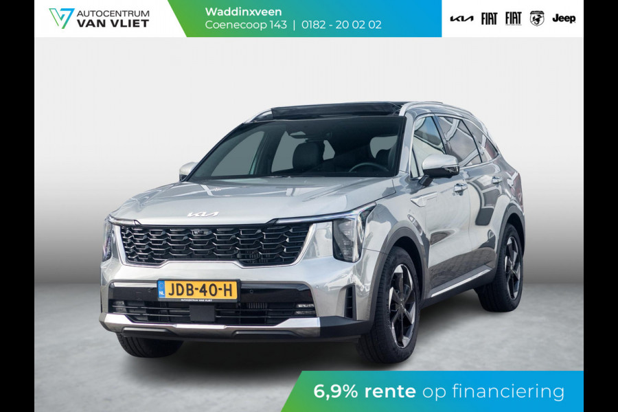 Kia Sorento 1.6 T-GDi Plug-in Hybrid 4WD ExecutiveLine 7p. | Uit voorraad leverbaar | Full Option | Steel Grey
