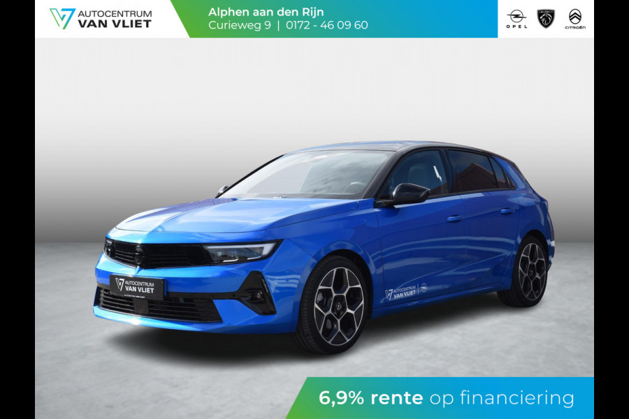 Opel Astra 1.2 Turbo Hybrid Ultimate PANORAMADAK | NAVIGATIE | CARPLAY | ACHTERUITRIJCAMERA MET SENSOREN |