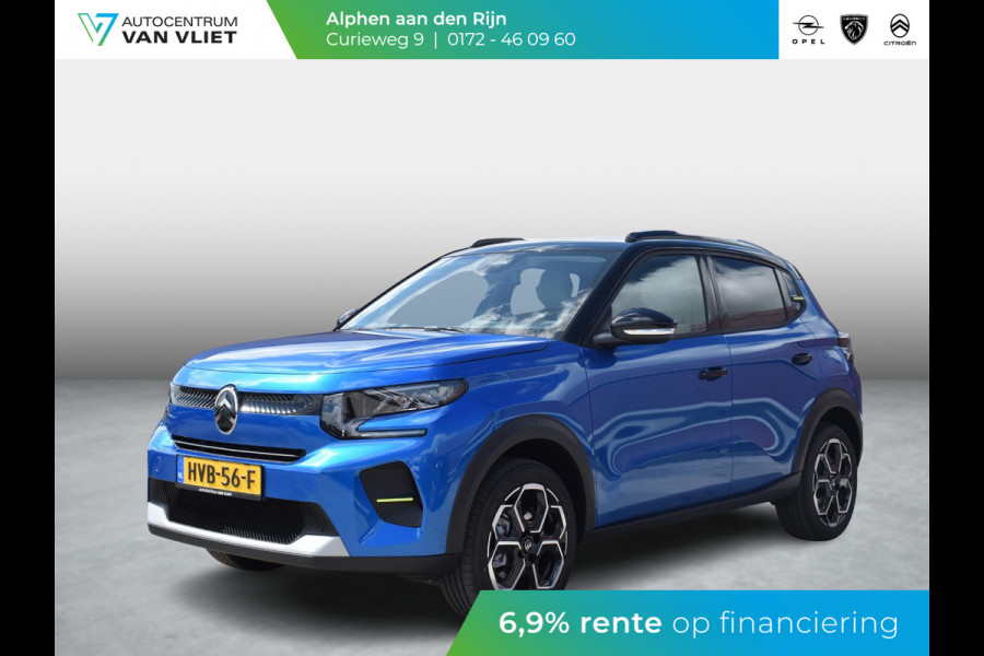 Citroën C3 1.2 Hybrid 110pk Max | NAVIGATIE & CARPLAY | ACHTERUITRIJCAMERA MET SENSOREN | E.C.C.