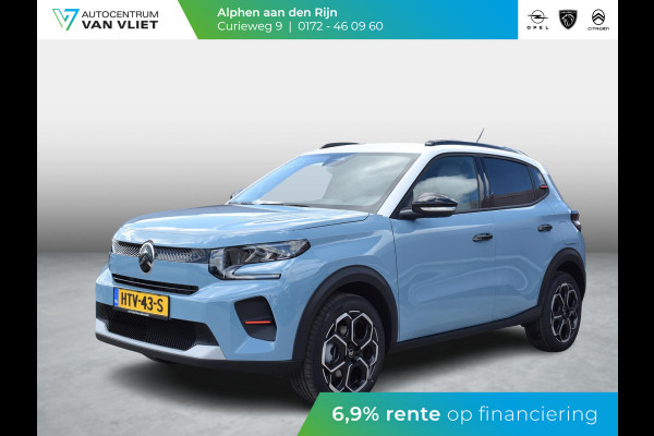 Citroën C3 1.2 Turbo 100pk Max | NAVIGATIE & CARPLAY | ACHTERUITRIJCAMERA MET SENSOREN | E.C.C.