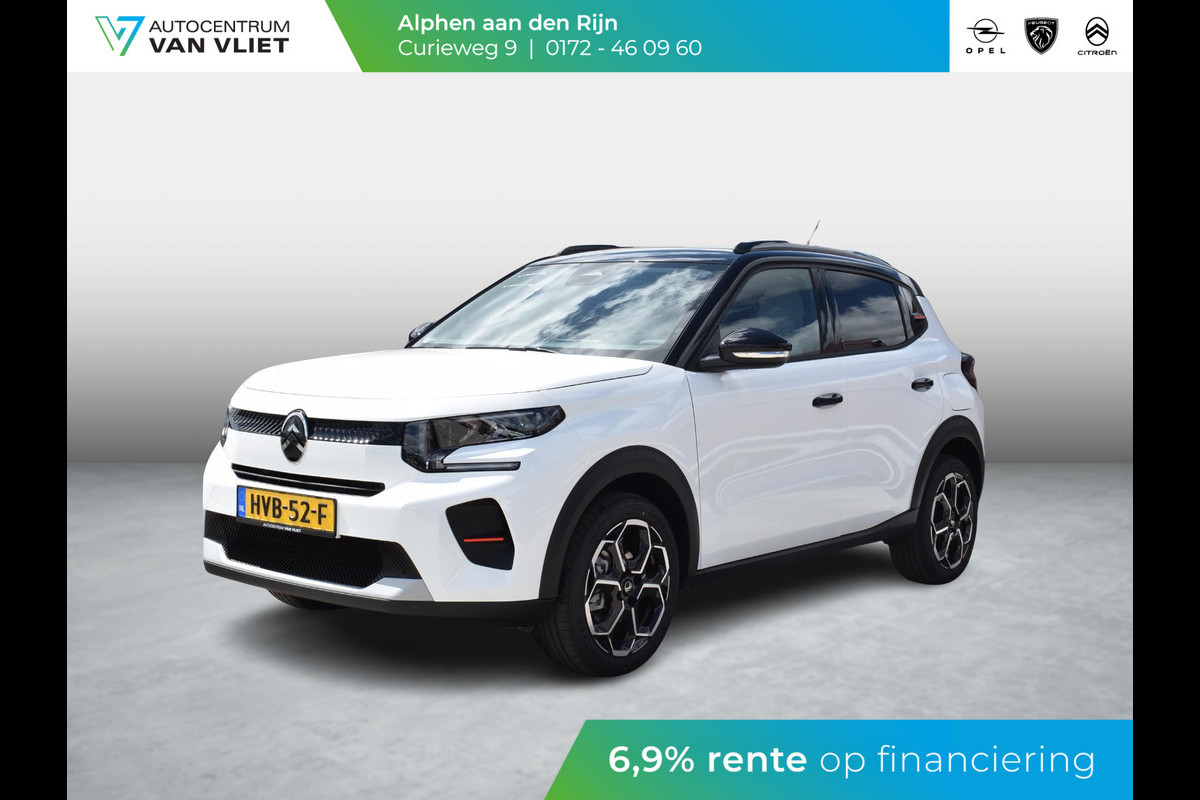 Citroën C3 1.2 Turbo 100pk Max | NAVIGATIE & CARPLAY | ACHTERUITRIJCAMERA MET SENSOREN | E.C.C.