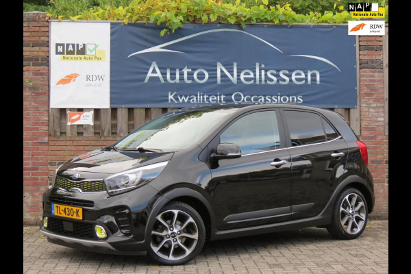 Kia Picanto 1.2 CVVT X-Line | LEDER | STUUR+STOELVERWARMING | CAMERA | CARPLAY | NAVI | CLIMA | KEYLESS | CRUISE CONTROL | DAB+ |