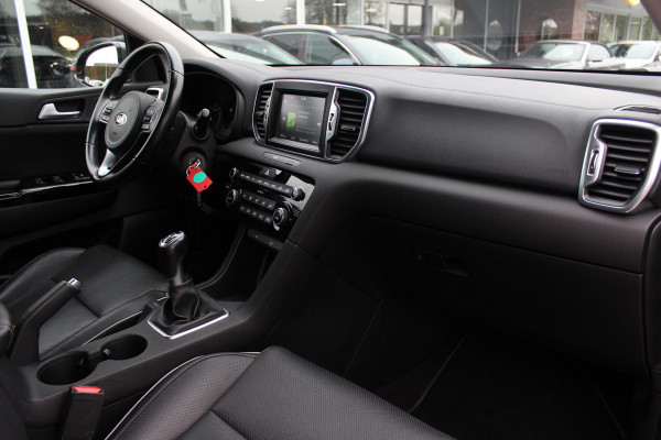 Kia Sportage 1.6 GDI DynamicLine / Camera / Leder / Navigatie / 17'' / Stoelverwarming / DAB / Cruise Control