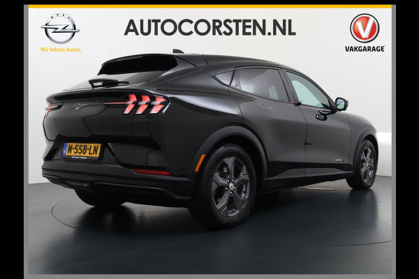 Ford Mustang Mach-E Extended Range RWD 98kWhTechnology Pack Plus Leder Pano-dak Extend B&O®-Hifi Audio 360°Camera Stoel+Stuurverwarming SOH 92.5% Memory Keyless Lane Departure Warning/Lane Keeping Aid Road Edge Detection 1e Eigenaar Origineel Nederlandse Auto Nieuwprijs €60.674,-