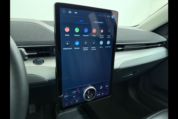 Ford Mustang Mach-E Extended Range RWD 98kWhTechnology Pack Plus Leder Pano-dak Extend B&O®-Hifi Audio 360°Camera Stoel+Stuurverwarming SOH 92.5% Memory Keyless Lane Departure Warning/Lane Keeping Aid Road Edge Detection 1e Eigenaar Origineel Nederlandse Auto Nieuwprijs €60.674,-