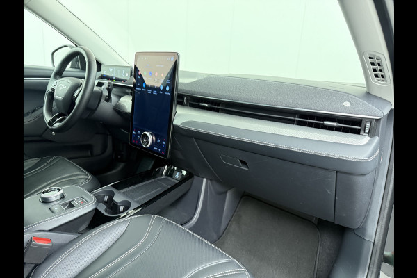Ford Mustang Mach-E Extended Range RWD 98kWhTechnology Pack Plus Leder Pano-dak Extend B&O®-Hifi Audio 360°Camera Stoel+Stuurverwarming SOH 92.5% Memory Keyless Lane Departure Warning/Lane Keeping Aid Road Edge Detection 1e Eigenaar Origineel Nederlandse Auto Nieuwprijs €60.674,-