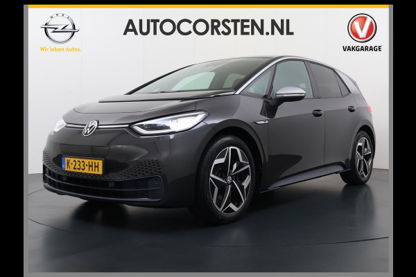 Volkswagen ID.3 First Plus 58 kWh SOH 96% Adap.Cruise Matrix led 19"lm Stoel-verwarmd Navi-Pro Camera Apple Carplay Ecc Auto Lmv DAB  Keyless Advanced Led-a-licht dynamisch Zwarte Hemel Origineel Nederlandse Auto € 44.000 nieuw !