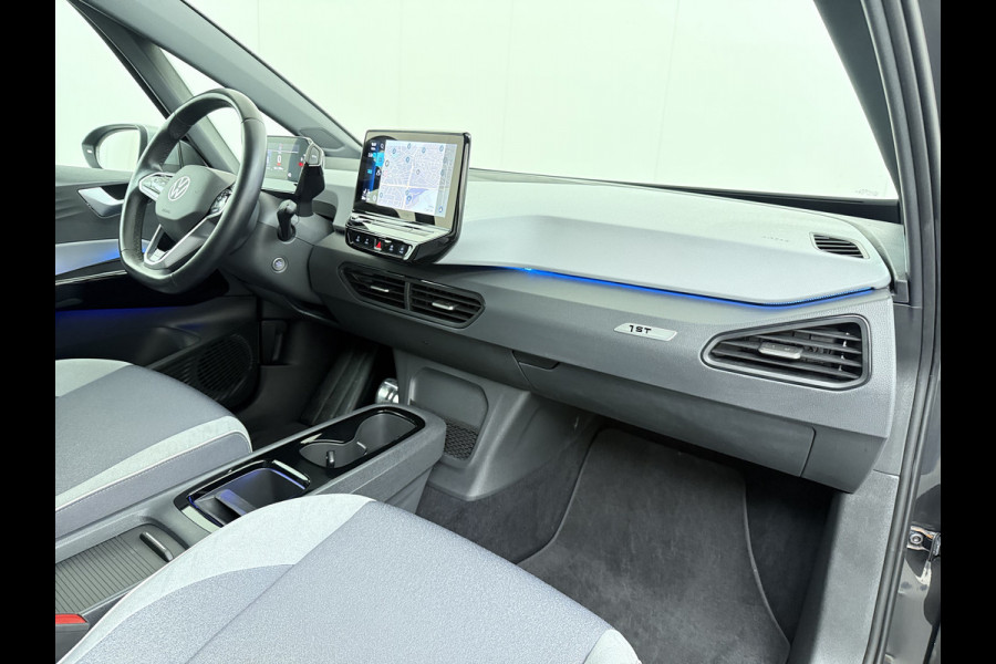 Volkswagen ID.3 First Plus 58 kWh SOH 96% Adap.Cruise Matrix led 19"lm Stoel-verwarmd Navi-Pro Camera Apple Carplay Ecc Auto Lmv DAB  Keyless Advanced Led-a-licht dynamisch Zwarte Hemel Origineel Nederlandse Auto € 44.000 nieuw !