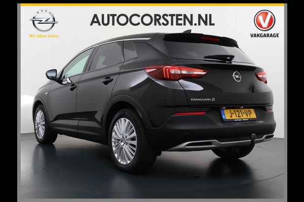 Opel Grandland X T131PK AUT-8Navi Trekhaak Innovation Camera Pdc Ecc Apple Carplay Android AGR-Comfortstoel LED Cruise Control Lane Assist Lmv 18" Licht-Regensensor Sensor dodehoek 1e Eigenaar Origineel Nederlandse Auto 1.300KG Trekgewicht € 40.000 nieuw