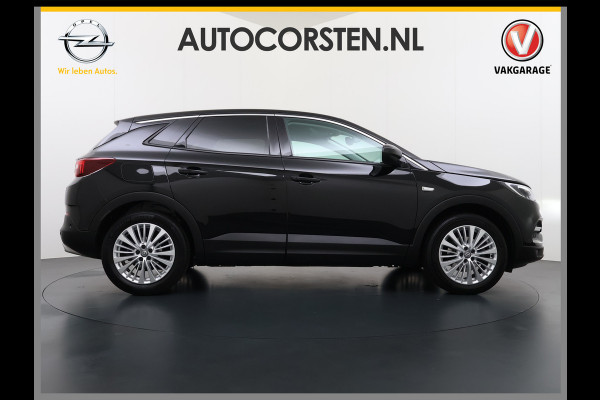 Opel Grandland X T131PK AUT-8Navi Trekhaak Innovation Camera Pdc Ecc Apple Carplay Android AGR-Comfortstoel LED Cruise Control Lane Assist Lmv 18" Licht-Regensensor Sensor dodehoek 1e Eigenaar Origineel Nederlandse Auto 1.300KG Trekgewicht € 40.000 nieuw
