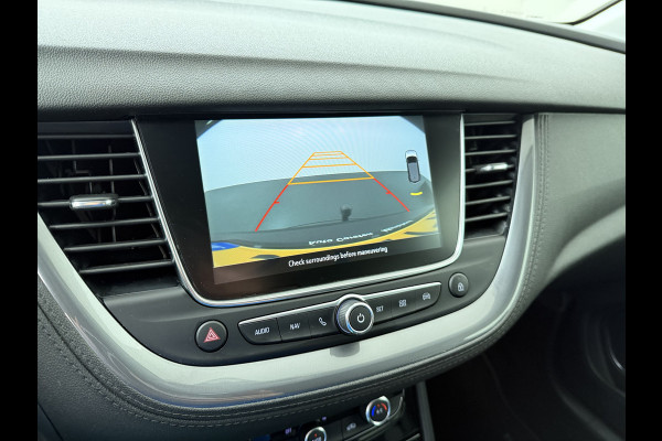 Opel Grandland X T131PK AUT-8Navi Trekhaak Innovation Camera Pdc Ecc Apple Carplay Android AGR-Comfortstoel LED Cruise Control Lane Assist Lmv 18" Licht-Regensensor Sensor dodehoek 1e Eigenaar Origineel Nederlandse Auto 1.300KG Trekgewicht € 40.000 nieuw