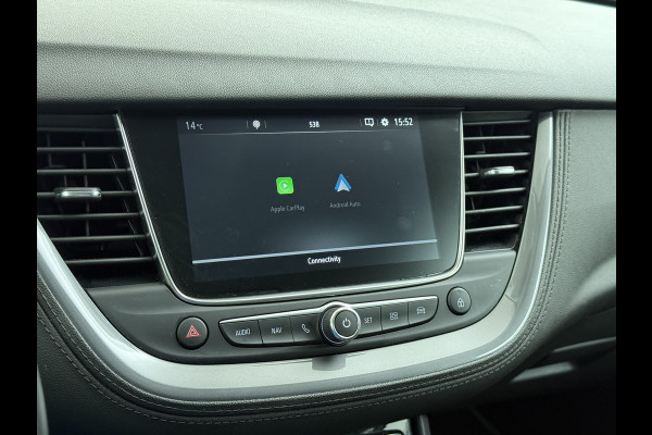 Opel Grandland X T131PK AUT-8Navi Trekhaak Innovation Camera Pdc Ecc Apple Carplay Android AGR-Comfortstoel LED Cruise Control Lane Assist Lmv 18" Licht-Regensensor Sensor dodehoek 1e Eigenaar Origineel Nederlandse Auto 1.300KG Trekgewicht € 40.000 nieuw