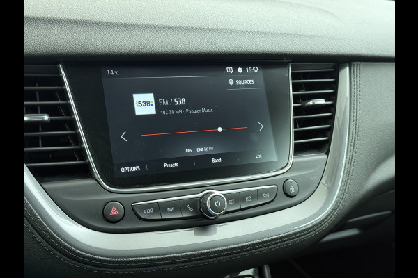 Opel Grandland X T131PK AUT-8Navi Trekhaak Innovation Camera Pdc Ecc Apple Carplay Android AGR-Comfortstoel LED Cruise Control Lane Assist Lmv 18" Licht-Regensensor Sensor dodehoek 1e Eigenaar Origineel Nederlandse Auto 1.300KG Trekgewicht € 40.000 nieuw