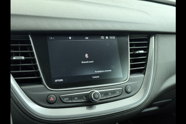 Opel Grandland X T131PK AUT-8Navi Trekhaak Innovation Camera Pdc Ecc Apple Carplay Android AGR-Comfortstoel LED Cruise Control Lane Assist Lmv 18" Licht-Regensensor Sensor dodehoek 1e Eigenaar Origineel Nederlandse Auto 1.300KG Trekgewicht € 40.000 nieuw