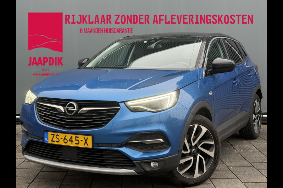 Opel Grandland X BWJ 2019 | 1.2T 131PK Bus. Executive | TREKHAAK | PANO DAK | CLIMA | NAVI | 18'' LMV | CARPLAY | SPORTSTOELEN | PDC 2X