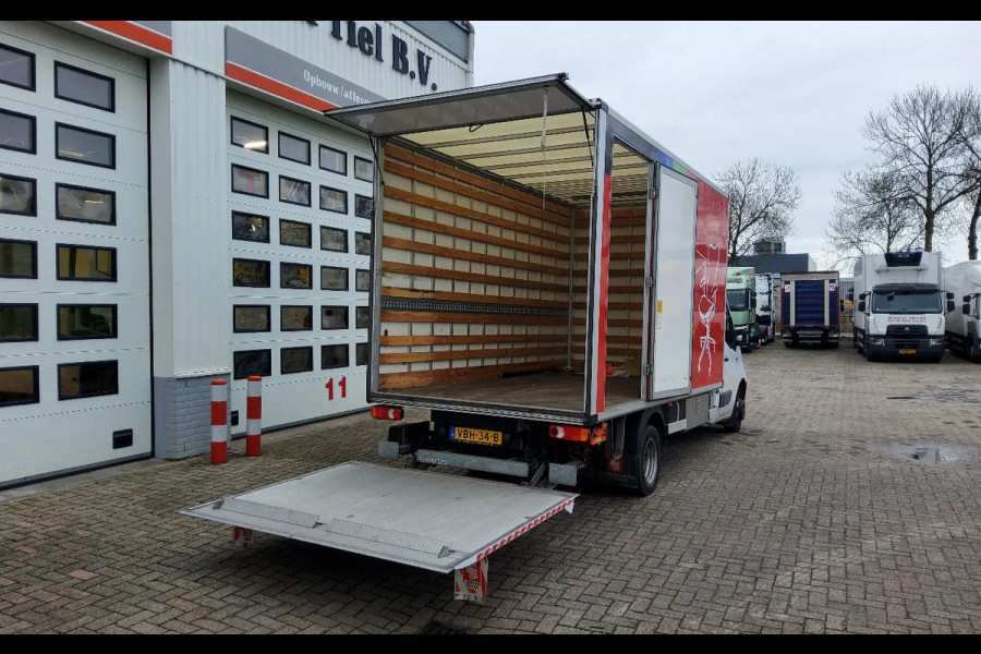 Renault Master 165.35 BAK-KLEP DUBBELLUCHT - EURO 6 - VBH-34-B - LAADBAK INW. 4.40 METER